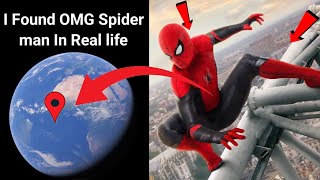 😱I Found very Spider man GEO In Real life!?🤯On GoogleEarth and Googlemaps🌍@Universal-s2z#video