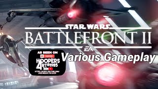 #StarWarsBattlefrontII #PS4 Various Gameplay