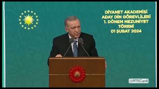 Erdoğan: Şeriat'a düşmanlık İslam'a düşmanlıktır!