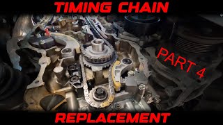 How to replace timing chain and setup engine timing 2,2i-ctdi N22A2 | part4