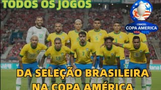 COPA AMERICA USA 2024™ - MELHORES MOMENTOS DE TODOS OS JOGOS DO BRASIL - Compilado