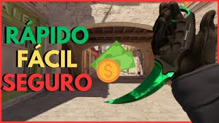 Como VENDER skins de CS2 por DINHEIRO REAL? Saque skins de CS2 em 40 segundos