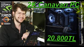 Öpülmeden 20 bin tl ye RTX 3070 TI Monitörlü Pc Toplama