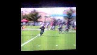 Erick Harrison QB playaction TD to Lujan#33