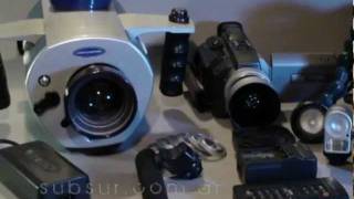 SONY DCR TRV950 ESTANCO LIGHT&MOTION STINGRAY II VIDEO SUBMARINO subsur.