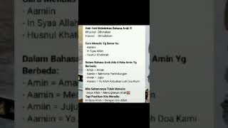 Hati-hati dalam melatinkan BAHASA ARAB!!! #shorts