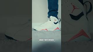 #Jordan7 go hard. People really slept on the white infrared 😴