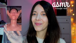 ASMR | Me hacen una LIMPIEZA facial y un MASAJE