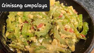 Ginisang Ampalaya,