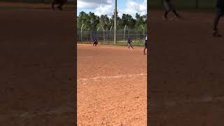 Infield play 4U tee ball