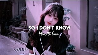 How-to-love(i_never_had_somebody_so_i_don't_know_how_to_love) ～Remix lyrics～ ●Lyrical thongz●