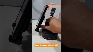 TEST SUARA SPEAKER BLUETOOTH KISONLI M5 BISA HOLDER HP #holderhp #speaker #kisonli