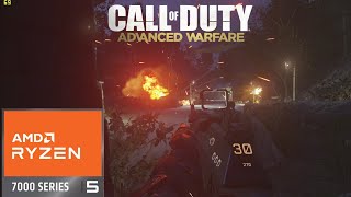 Call Of Duty Advanced Warfare | MSI Modern 15 B7M AMD Ryzen 5 7530U igpu AMD Radeon RX Vega 7