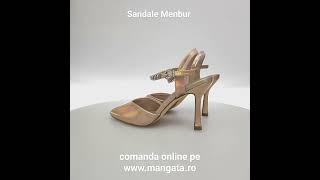 Sandale Menbur Elegante Nude Roze Cristale Mellona