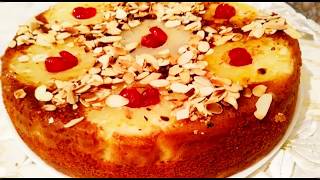 cake ananas /كيكة الاناناس