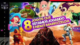 #94 Nem só de Mario e Zelda vive o Switch: 8 jogos que estamos jogando! | Podcast Nintendo