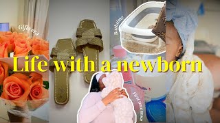 LIFE WITH A NEWBORN #1 || FIRST TIME MOM || HOW TO AVOID STRETCHMARKS WHEN PREGNANT