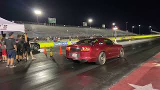 6th gen camaro vs s197 1/4 mile