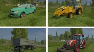 Farming Simulator 15 - ПАК ТЕХНИКИ ОБЗОР!!! №2