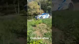 crash Finale des Rallyes Ambert 2023