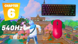 SteelSeries Apex Pro Mini ASMR 🤩 Solo Gameplay 🥇 Satisfying Keyboard Fortnite 360 FPS 4K