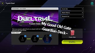 Tryout Duel Fusion Gate with my Gate Guardian/Egyptian God Deck