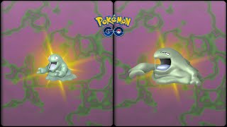 Pokemon Go: Evolving Shiny Grimer into Muk