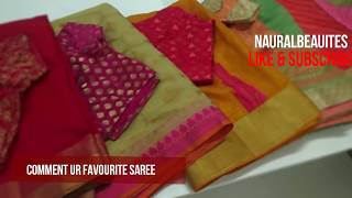 6 Best COTTON SAREE collection | 2017 trends | Starnatural beauties