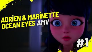 Marinette and Adrien AMV || Ocean Eyes Song || Adrienette (Türkçe Çeviri)