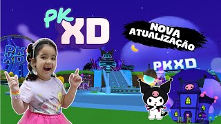 NOVA ATUALIZAÇÃO NO PKXD | CASA DA KUROMI NO HALLOWEEN PKXD | AMIGOS DA HELLO KITTY |CANAL DA MARINA