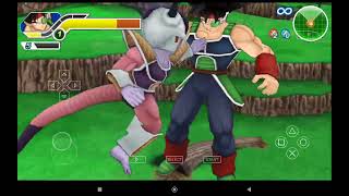 Dragon Ball Z: Tenkaichi Tag Team-PSP-ITA-FREEZER KILLS BARDACK and then DESTROYS the PLANET VEGETA!