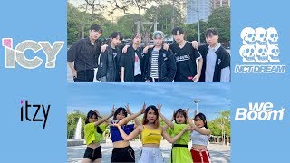 [KPOP IN PUBLIC CHALLENGE] NCT DREAM 'BOOM' + ITZY "ICY" | 커버댄스 BY SOUND WAVE IN VIETNAM