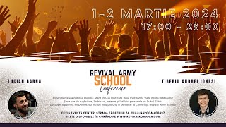 Despre CONFERINȚA si VIZIUNEA Revival Army School