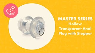 Holle Transparante Anaal plug Met Stop - Review | EasyToys