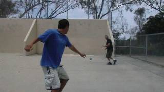 3 Wall Outdoor Handball in San Diego - Part 1