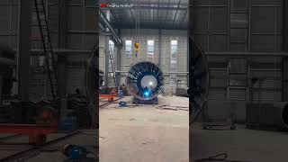 Rotary Dryer Manufacturing #machine #manufacturing