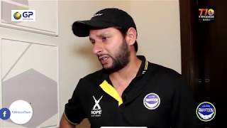 Shahid Afridi | Pakhtoon Team Skipper | T10 Cricket League