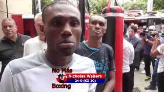 Nicholas Walters talks Nonito Donaire