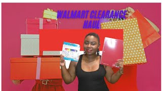 WALMART| WALMART CLEARANCE MINI HAUL  #walmart #walmartfinds #haulvideo #walmartshopping