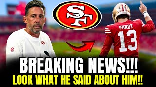 🚨🚨LAST MINUTE!! THIS IS GIVING A LOT TO TALK ABOUT! LATEST SAN FRANCISCO 49ERS NEWS!