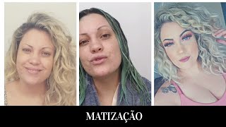 Finalização e matização cabelo ondulado 2abc