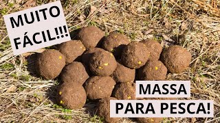 MASSA para pesca TAMBACU PACU e TAMBAQUI