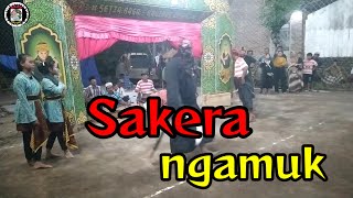 SAKERA NGAMUK.. || Permainan pencak silat..