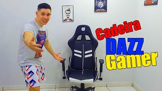 Cadeira Gamer Dazz Prime-X, Black White - 62000011