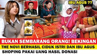 BEKINGAN TEH NOVI BKN ORANG SEMBARANGAN ! BERHASIL CIDUK ISTRI & IBU AGUS BELANJA EMAS PAKAI DONASI