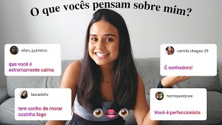 RESPONDENDO SUPOSIÇÕES SOBRE MIM 🗣