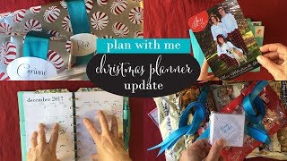 2018 Christmas Planner update, organized christmas, flylady cruising through the holidays