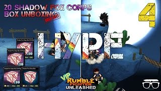 #HYPE!!! Unboxing FINAL 20 Shadow Fox Corps Boxes (Rumble Fighter Unleashed)