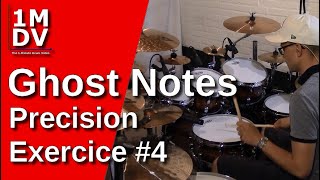 1MDV - The 1-Minute Drum Video #146 : Ghost Notes Precision Exercice #4