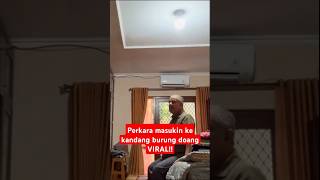 masukin miskah ke kandang burung, fadil langsung diberi wejangan sama pak muh #shorts #shortvideo